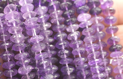Amethyst Fac Beads,Faceted Beads