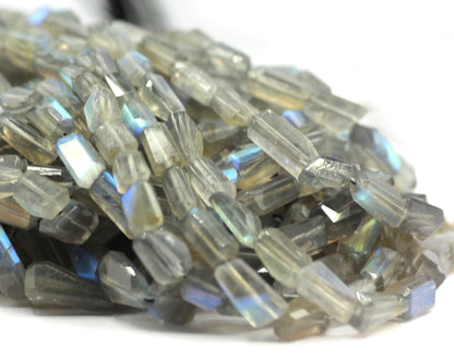 Labradorite Faceted Nuggets Beads,Faceted Beads