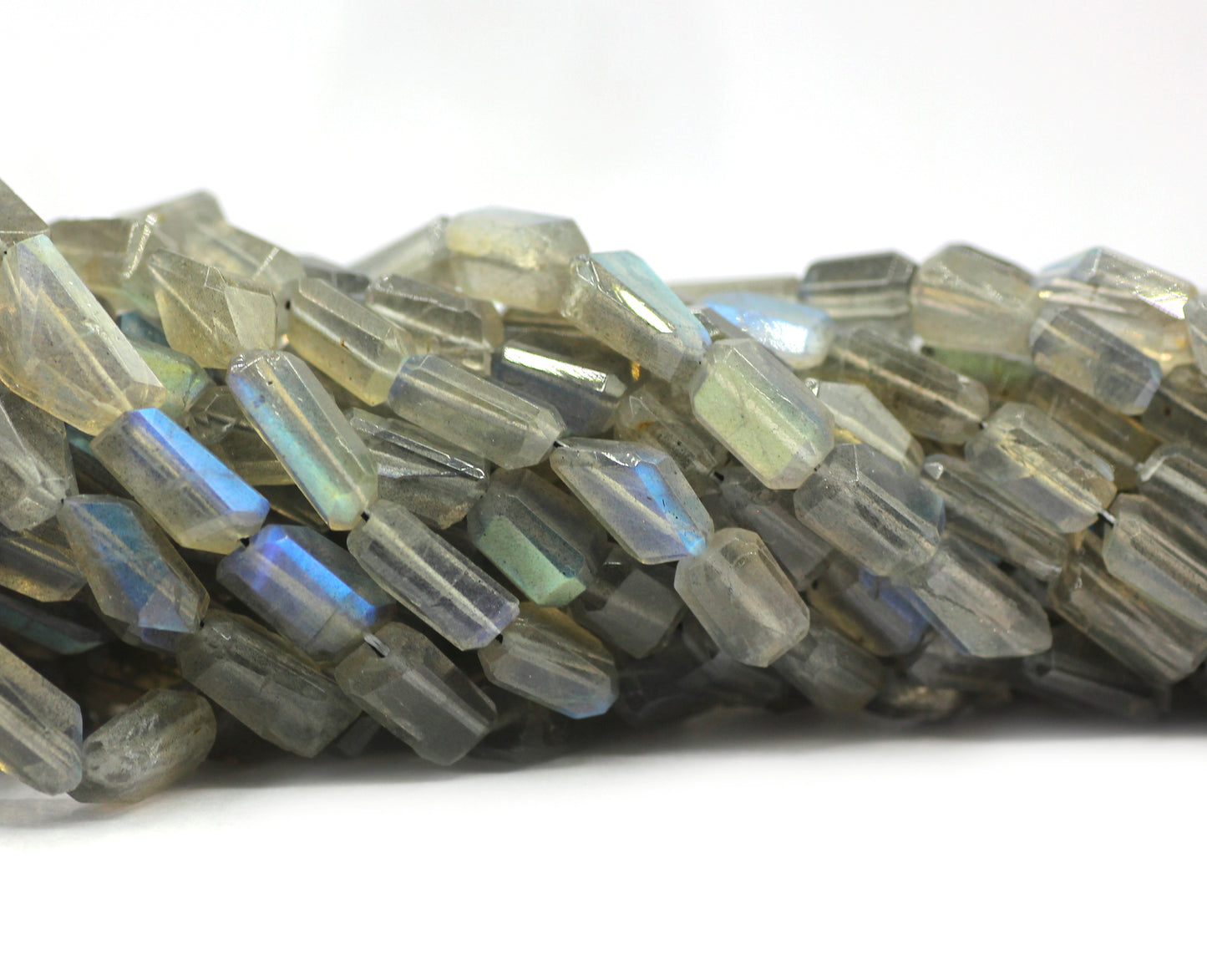 Labradorite Faceted Nuggets Beads,Faceted Beads
