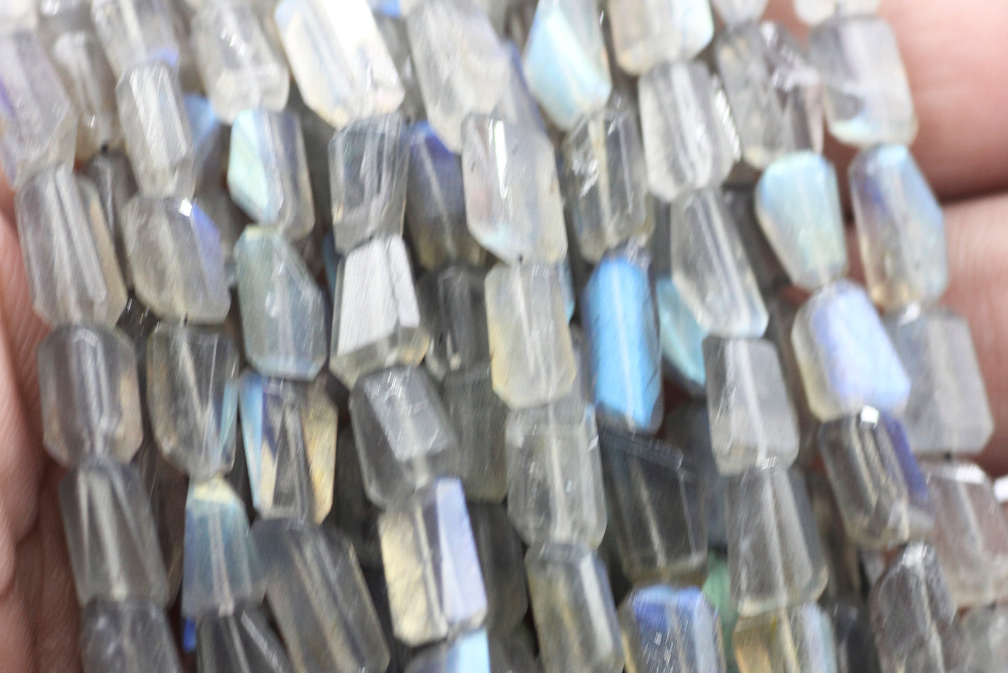 Labradorite Faceted Nuggets Beads,Faceted Beads