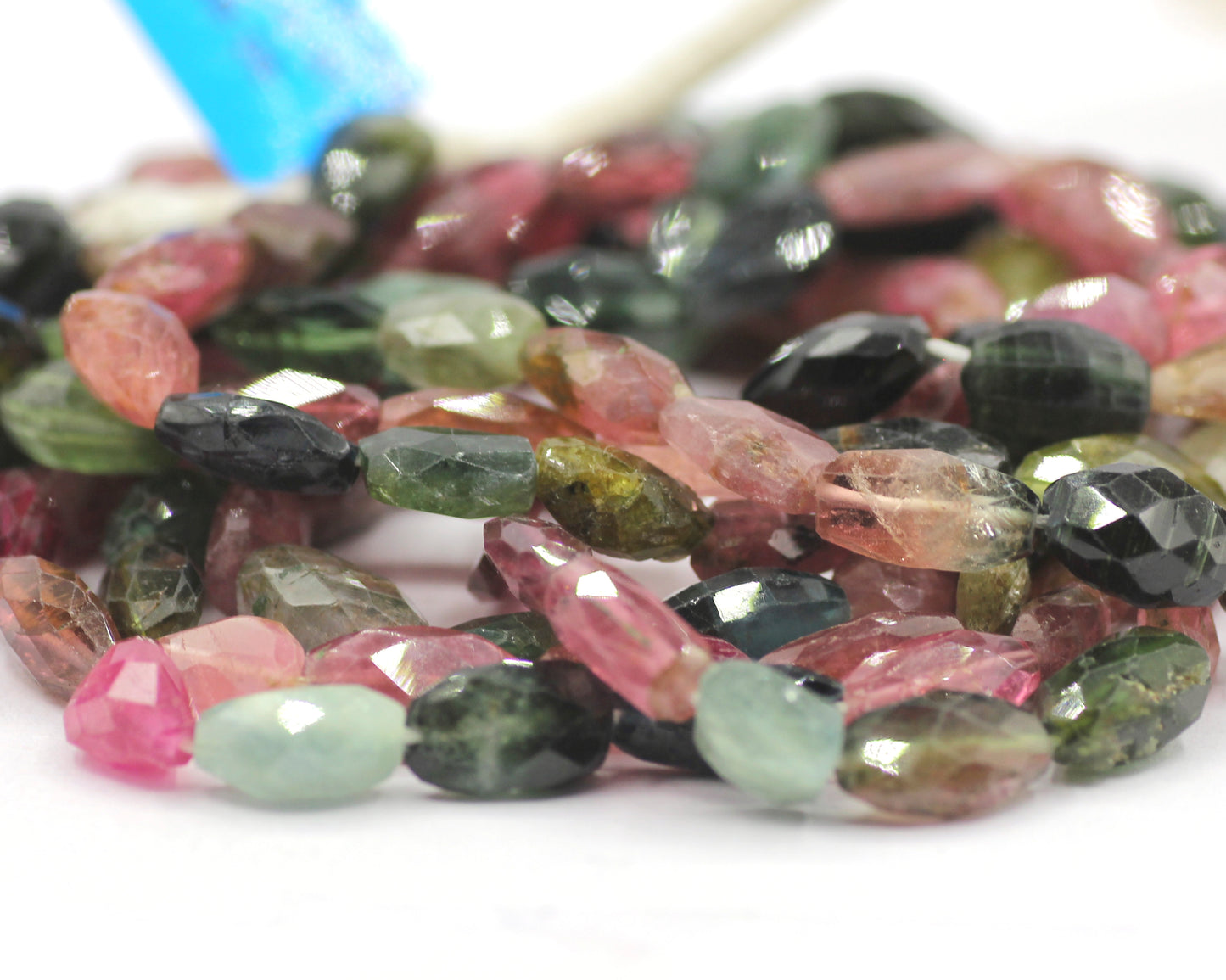 Tourmaline Fac Nuggets Beads,Faceted Beads