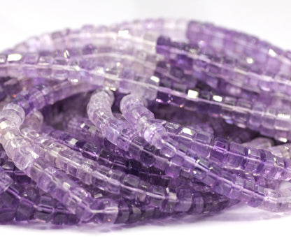 Amethyst Fac Wheel Beads,Faceted Beads