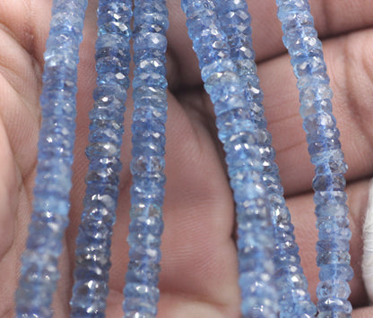 Aquamarine fac Beads,Faceted Beads