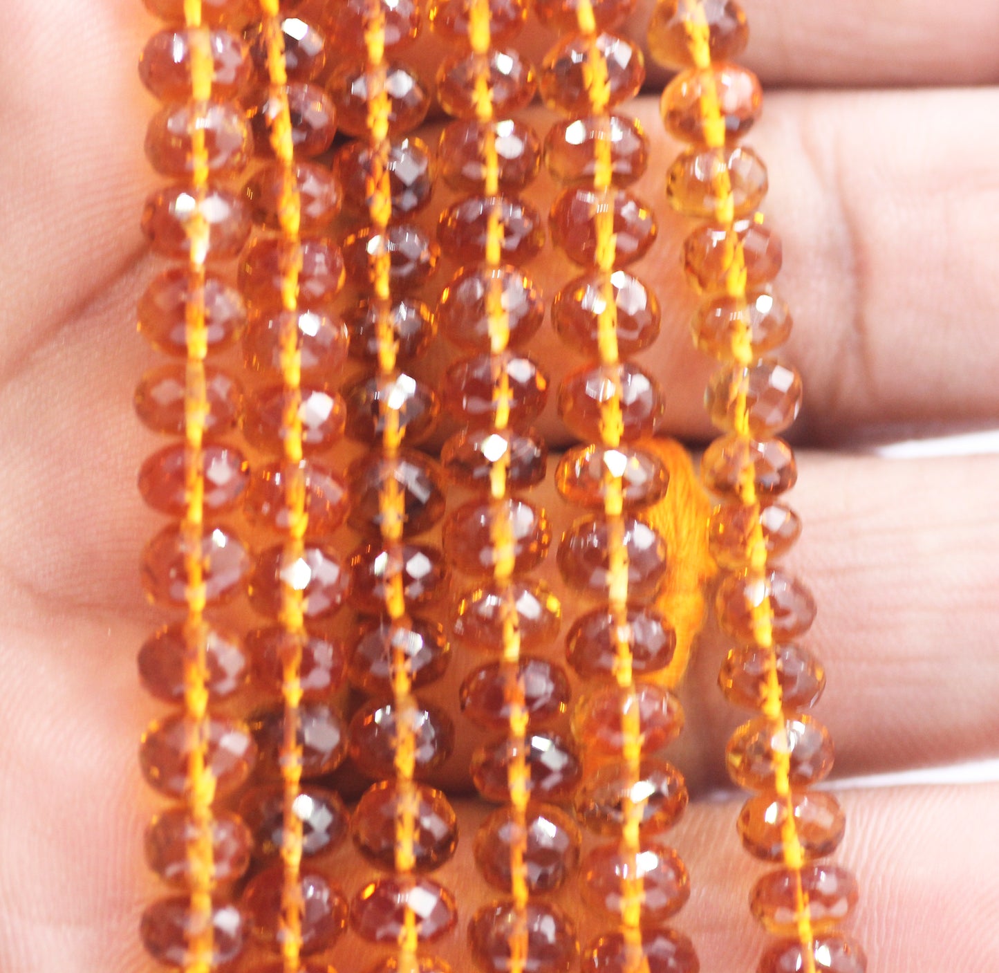 Citrine Fac Beads,Faceted Beads