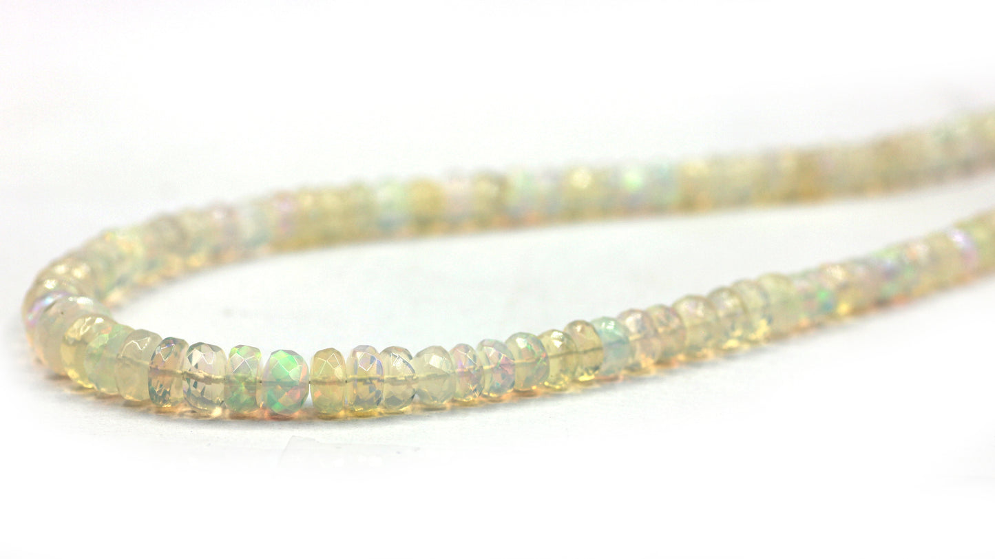 Ethiopian opal Beads,Fac Beads