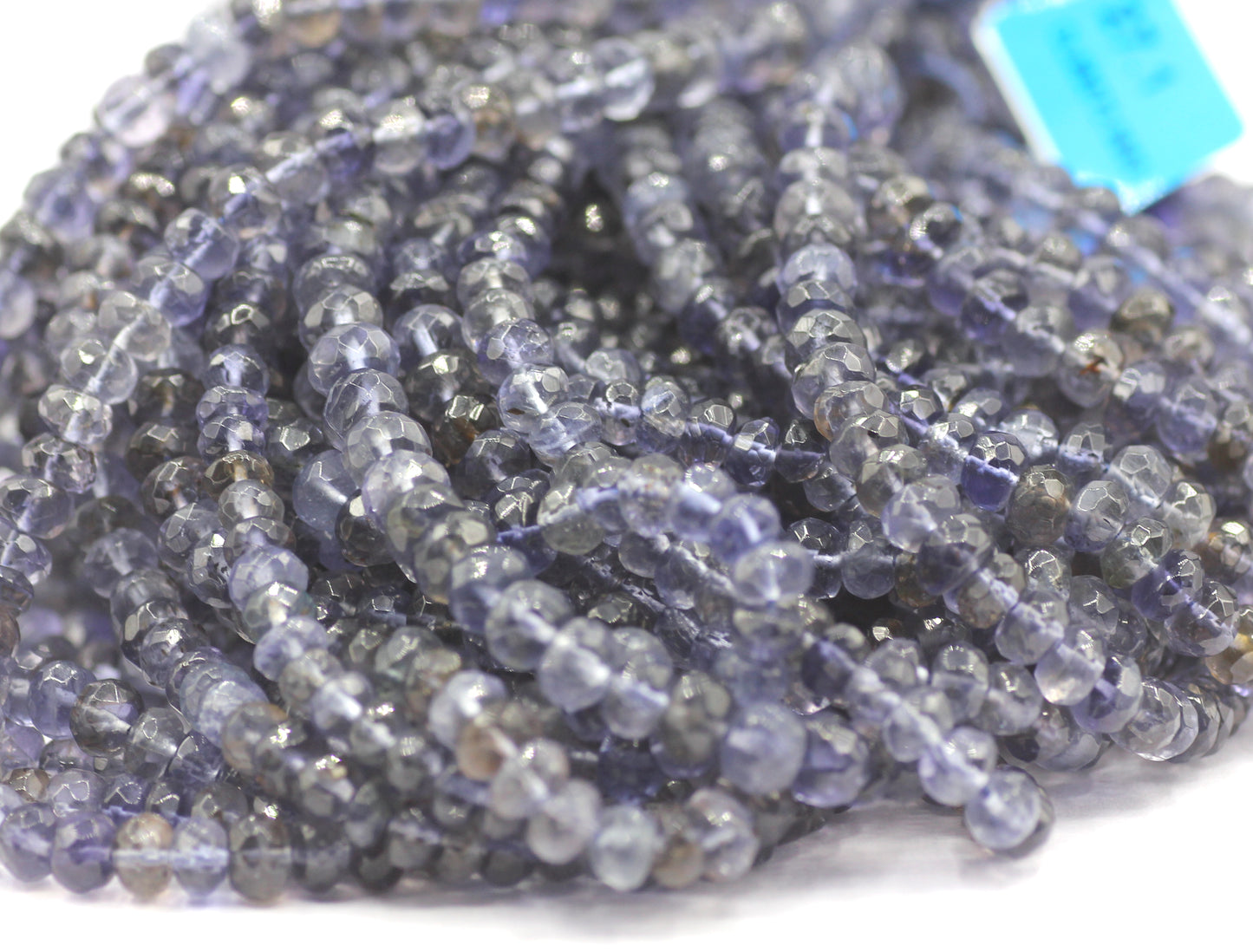 Iolite Faceted Beads,Faceted Beads
