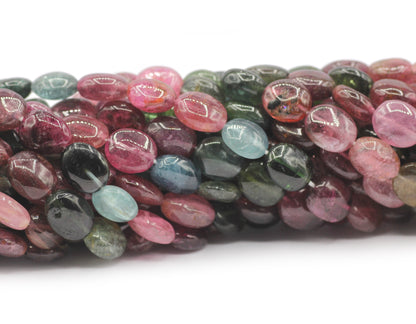 Tourmaline Smooth Oval Beads,Smooth Beads