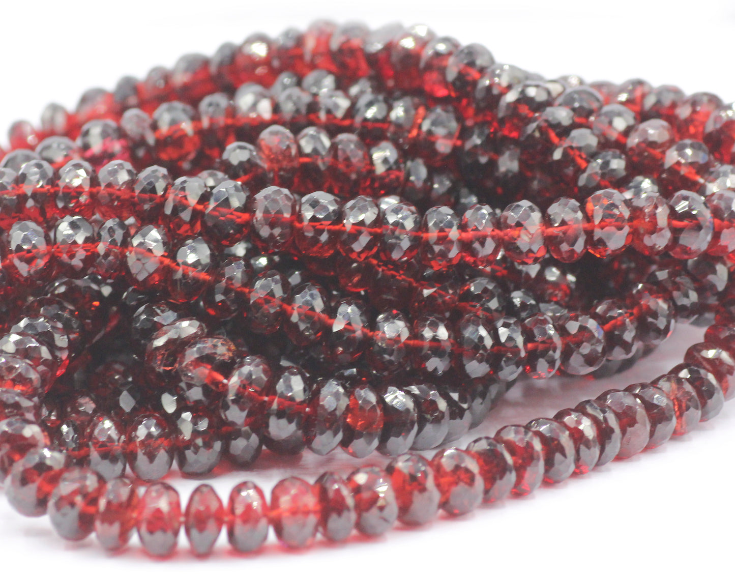 Garnet Faceted Beads,Faceted Beads