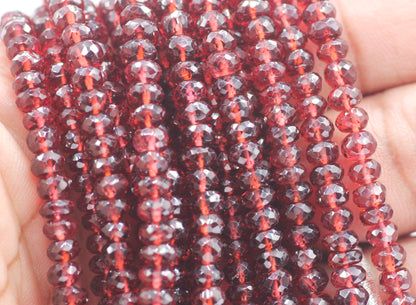 Garnet Faceted Beads,Faceted Beads
