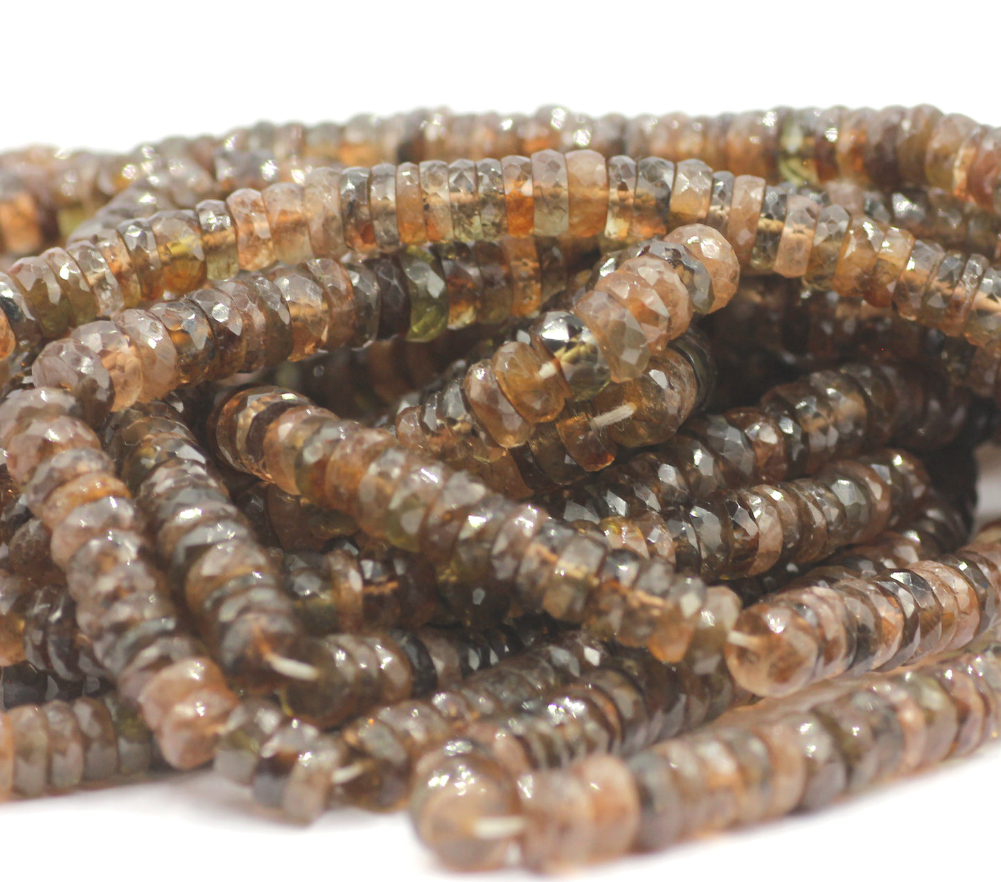 Andalusite Faceted Beads,Faceted Beads