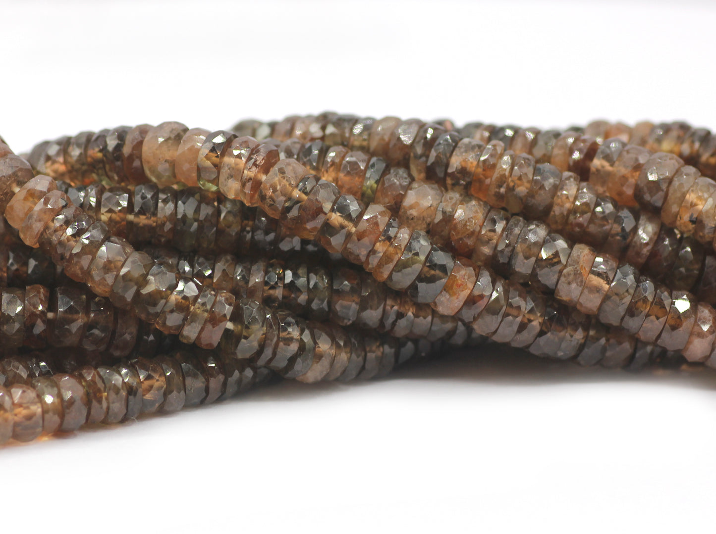 Andalusite Faceted Beads,Faceted Beads
