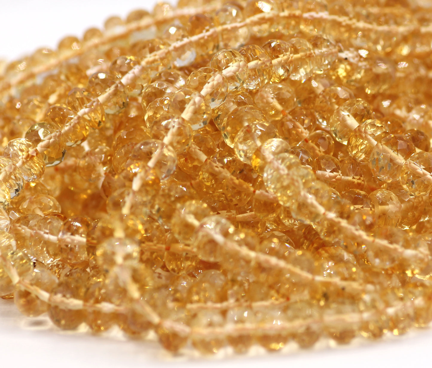 Citrine Faceted Beads,Faceted Beads