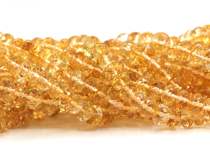 Citrine Faceted Beads,Faceted Beads