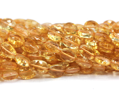 Citrine Oval Fac Beads,Faceted Beads