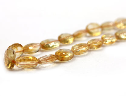Citrine Oval Fac Beads,Faceted Beads