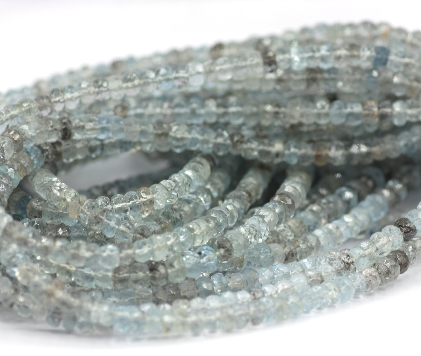 Mos Aquamarine Faceted Beads,Faceted Beads