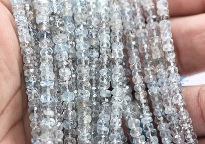 Mos Aquamarine Faceted Beads,Faceted Beads