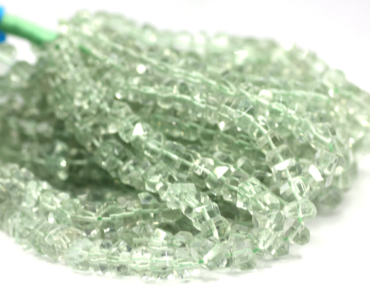Green Amethyst Nugget Beads,Nugget Beads