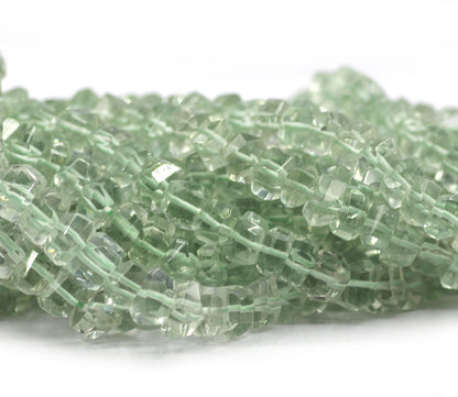 Green Amethyst Nugget Beads,Nugget Beads