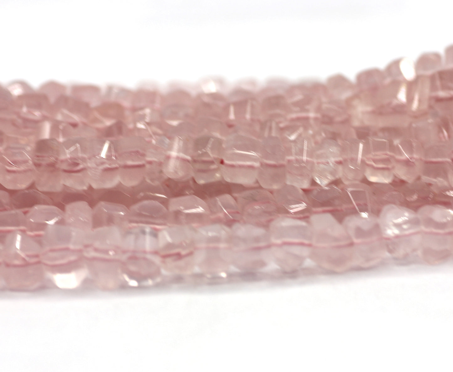Rose Quartz Nugget Beads,Nugget  Beads