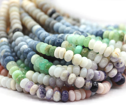 Multi Opal Smooth Beads,Smooth Beads