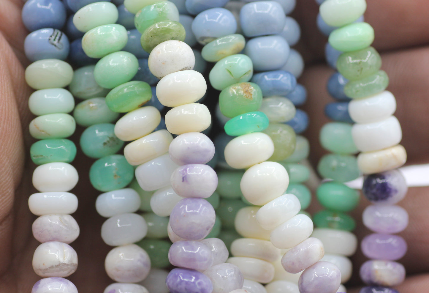 Multi Opal Smooth Beads,Smooth Beads