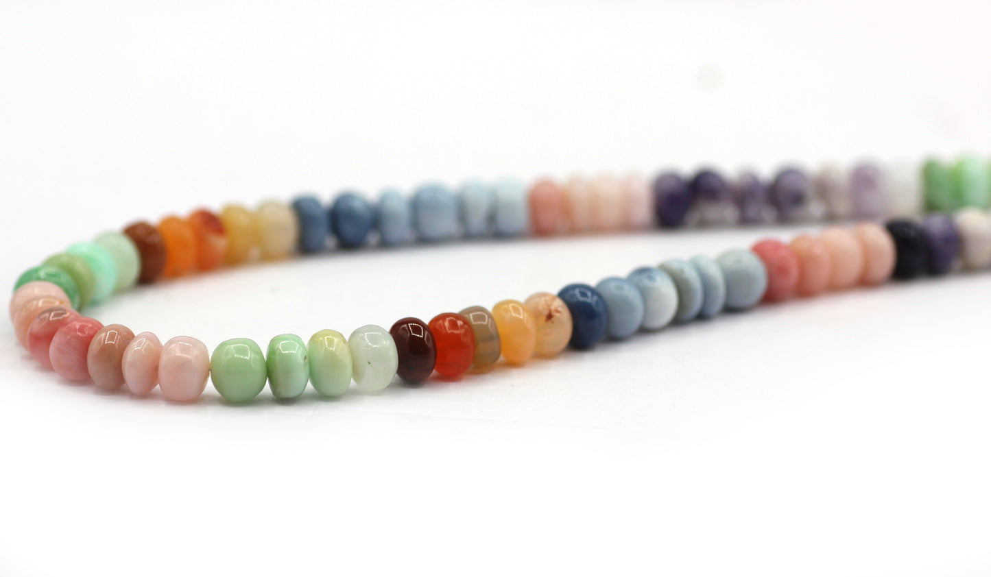 Multi Opal Smooth Beads,Smooth Beads