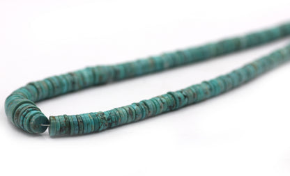 Sleeping Beauty Turquoise Smooth Wheel Beads,Smooth Beads