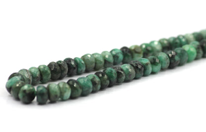 Emerald Faceted Beads, Faceted Beads