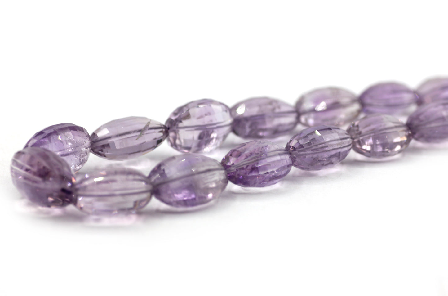 Pink Amethyst Fac Beads, Faceted Beads