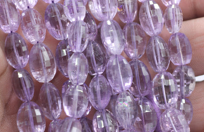 Pink Amethyst Fac Beads, Faceted Beads