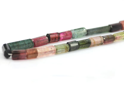 Tourmaline Fac Tube Beads,Faceted Beads