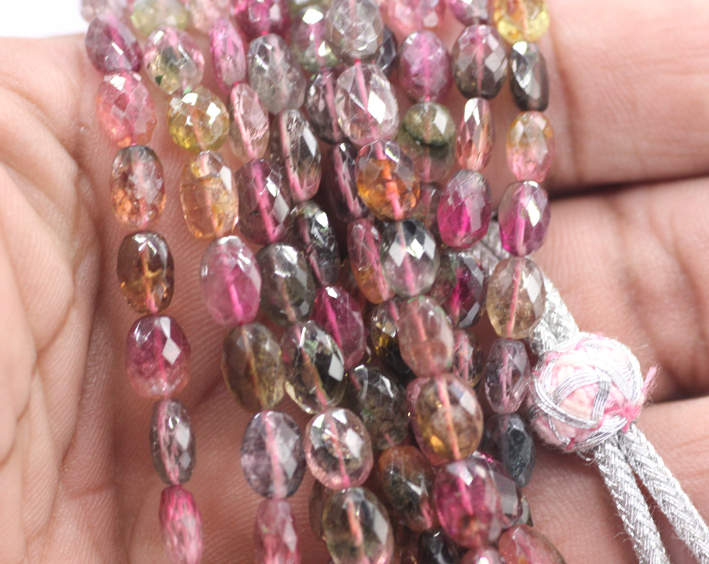 Tourmaline Fac oval Beads,Faceted Beads
