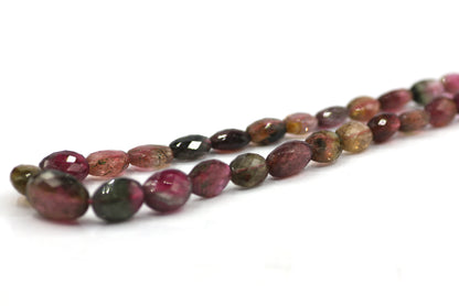 Tourmaline Fac oval Beads,Faceted Beads
