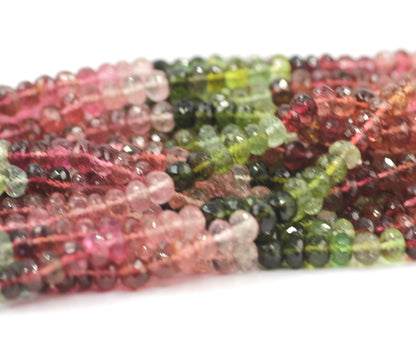 Tourmaline Fac Round Beads,Faceted Beads