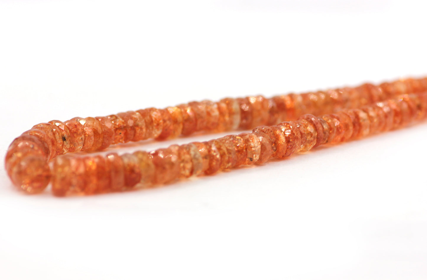 Sunstone Faceted Beads,Faceted Beads