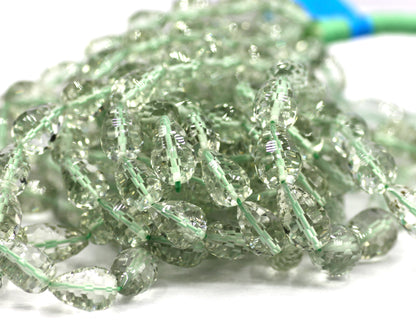 Green Amethyst Beads,Faceted Beads