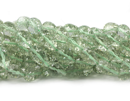 Green Amethyst Beads,Faceted Beads