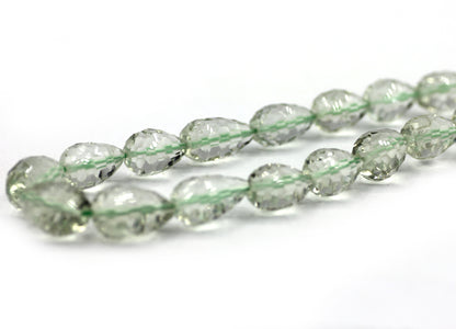 Green Amethyst Beads,Faceted Beads