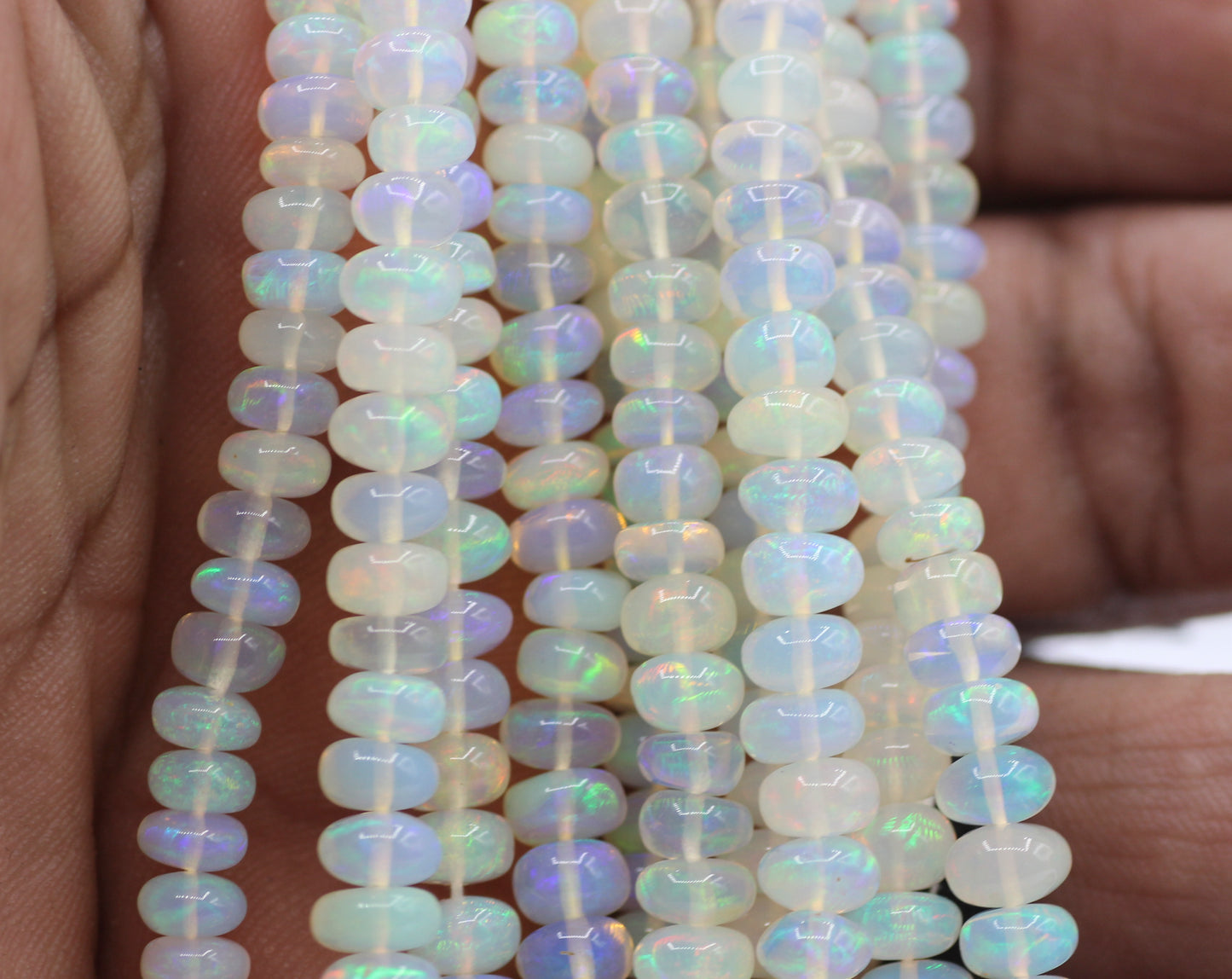 Ethiopian opal Beads,Smooth Beads