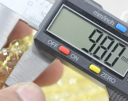 Lemon Quartz Beads,Faceted Beads