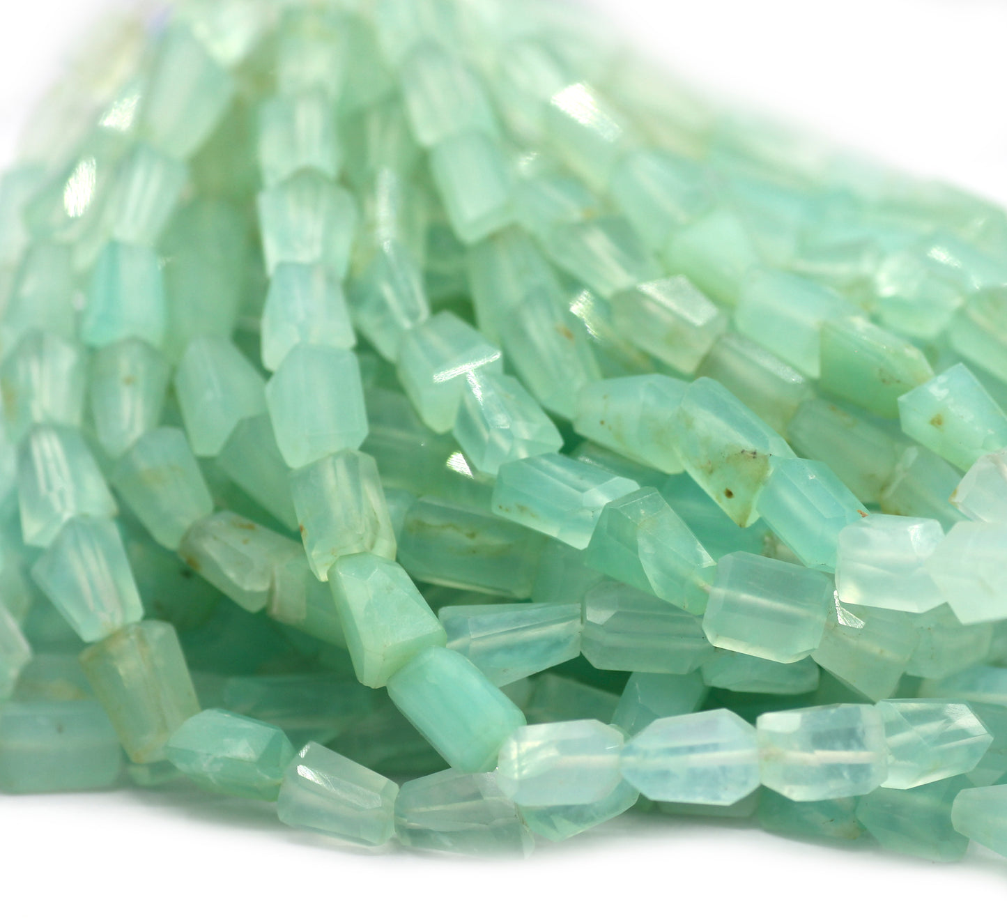 Peru Opal Faceted Nuggets Beads,Faceted Beads