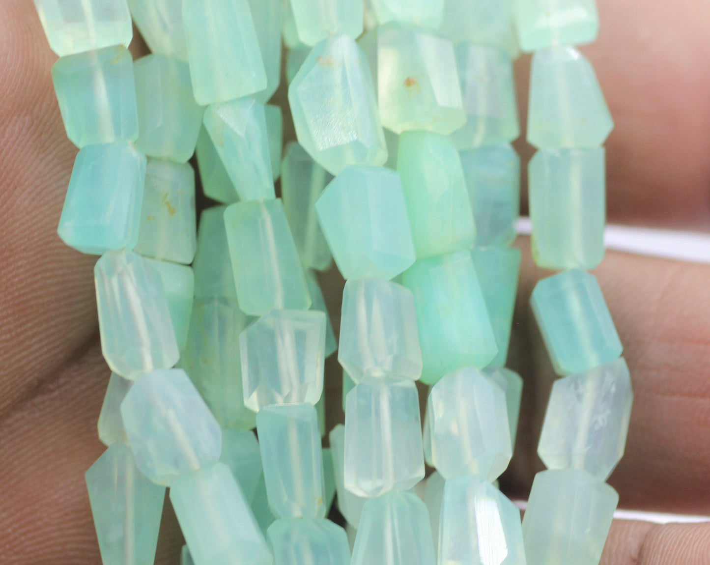 Peru Opal Faceted Nuggets Beads,Faceted Beads