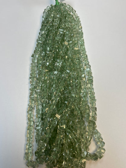 Green Amethyst Nugget Beads,Nugget Beads