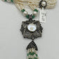 Pearl Emerald Diamond Necklace