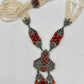 Pearl Coral Diamond Necklace
