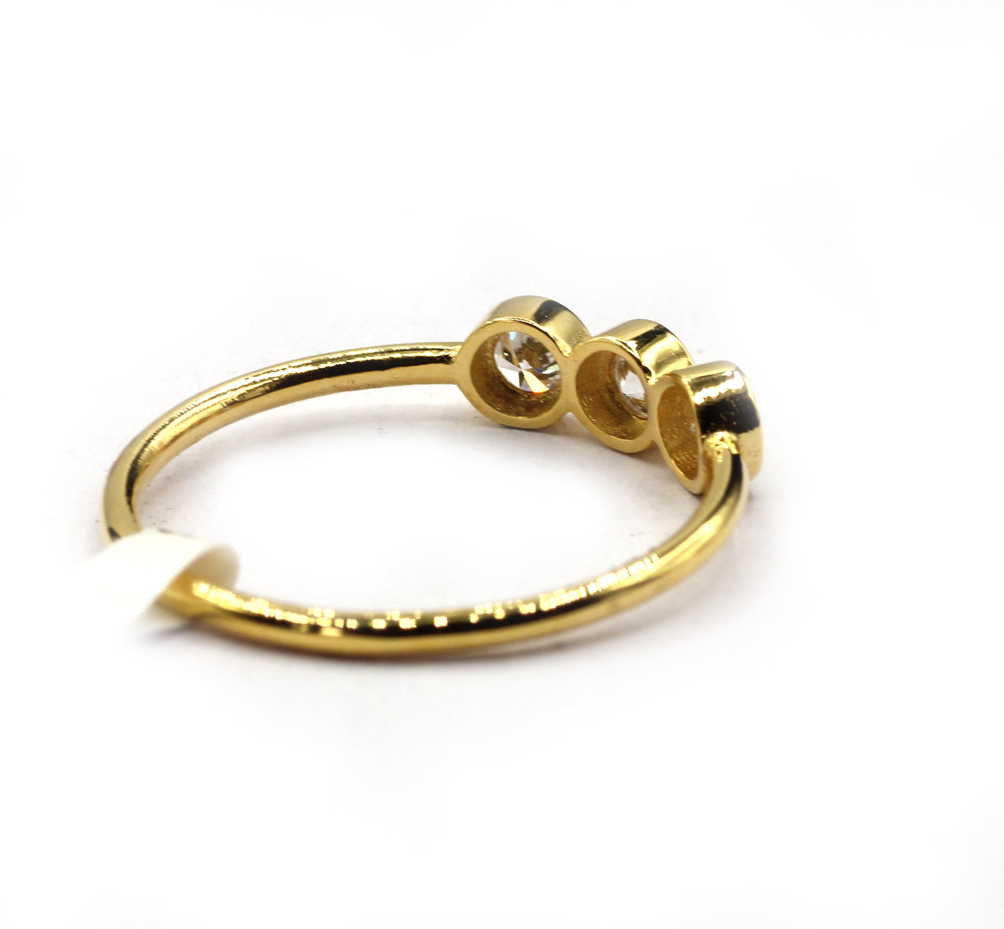 14k Solid Gold CVD Diamond Ring CVD diamond Ring