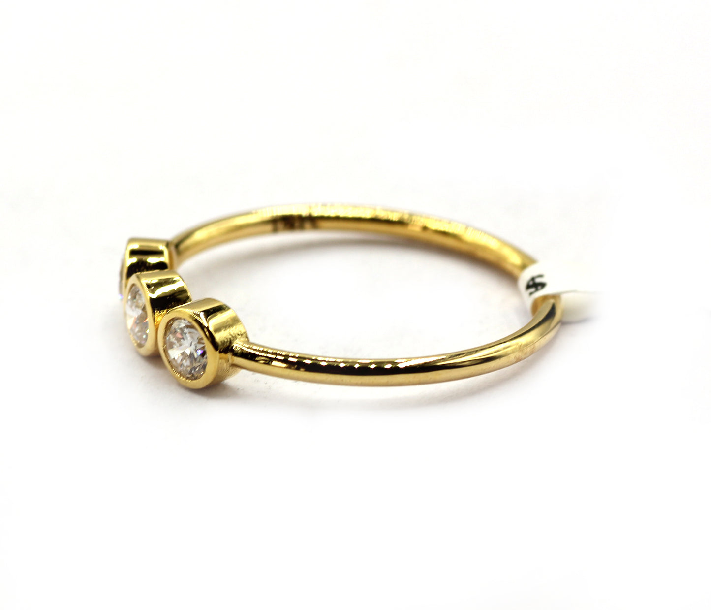14k Solid Gold CVD Diamond Ring CVD diamond Ring