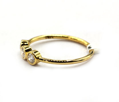 14k Solid Gold CVD Diamond Ring CVD diamond Ring