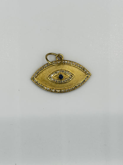 14k Solid Gold Diamond Pendants
